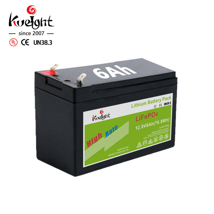 হোম এনার্জি স্টোরেজ সিস্টেমের জন্য 12.8v 6ah Lifepo4 লিথিয়াম আয়রন ব্যাটারি