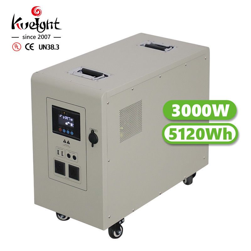 বাড়ির জন্য 5Kw অল ইন ওয়ান হাই পাওয়ার সাপ্লাই ESS সোলার সিস্টেম পোর্টেবল পাওয়ার সাপ্লাই ব্যাকআপ ব্যাটারি