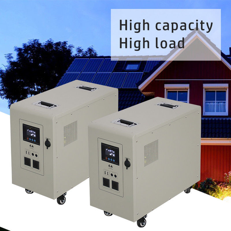 বাড়ির জন্য 5Kw অল ইন ওয়ান হাই পাওয়ার সাপ্লাই ESS সোলার সিস্টেম পোর্টেবল পাওয়ার সাপ্লাই ব্যাকআপ ব্যাটারি