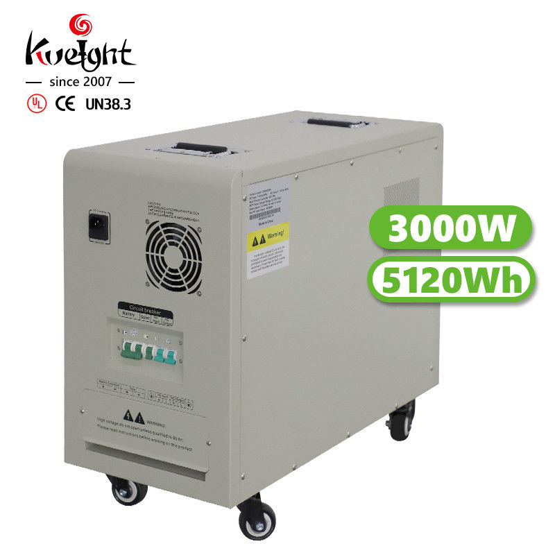 বাড়ির জন্য 5Kw অল ইন ওয়ান হাই পাওয়ার সাপ্লাই ESS সোলার সিস্টেম পোর্টেবল পাওয়ার সাপ্লাই ব্যাকআপ ব্যাটারি